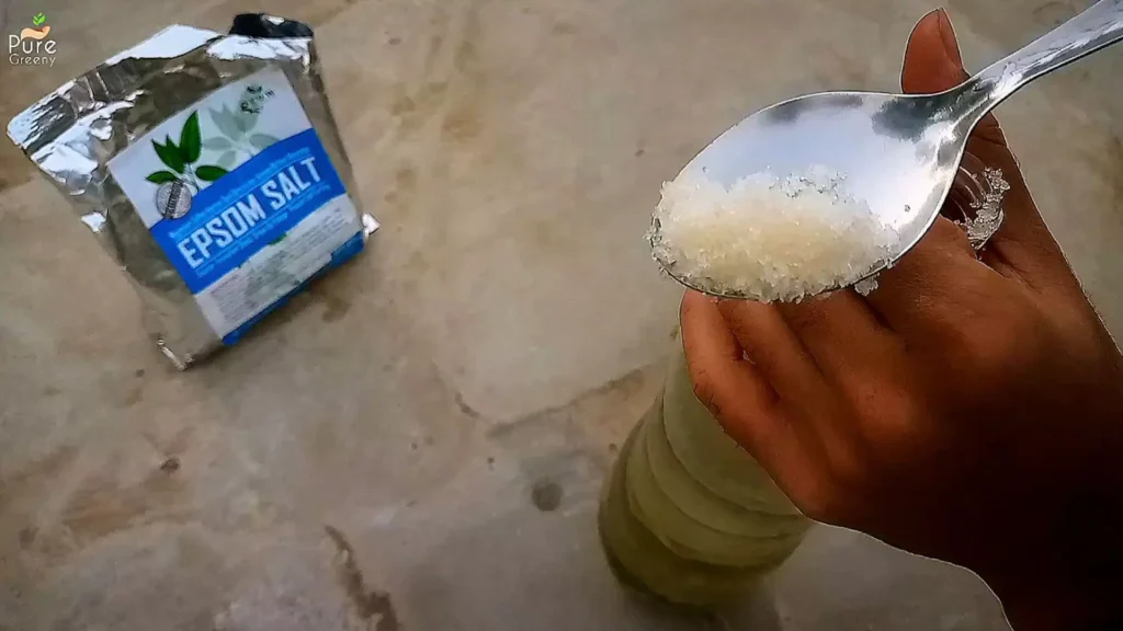 Making Epsom Salt Solution
