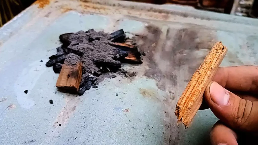 wood for ash Making