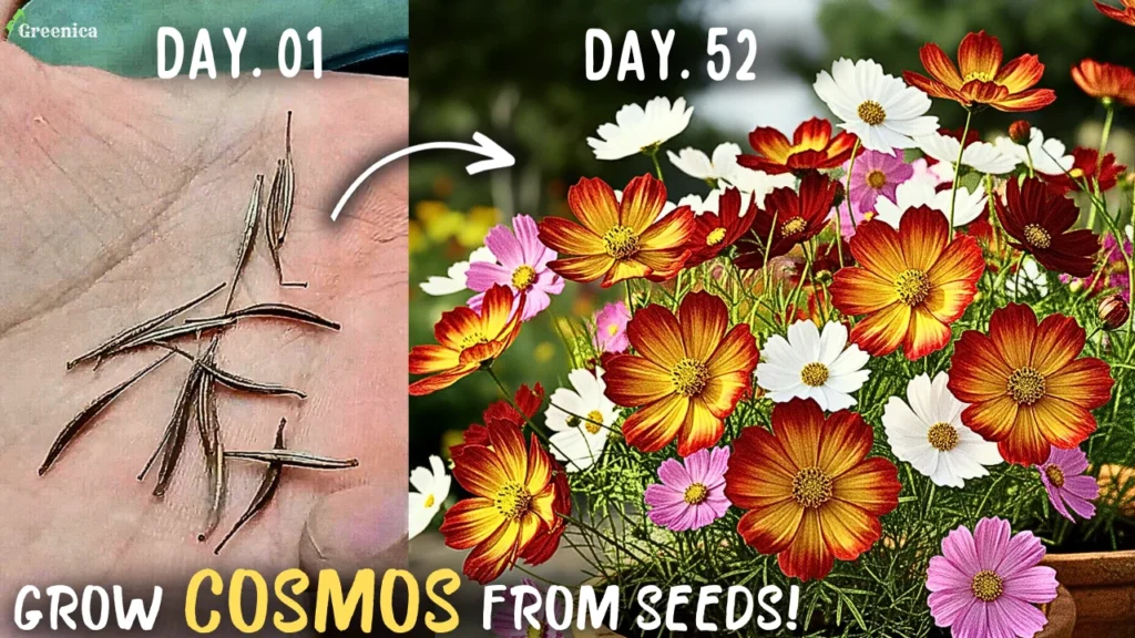 How To Grow Cosmos Flowers At Home 6 SECRET CARE TIPS Pure Greeny