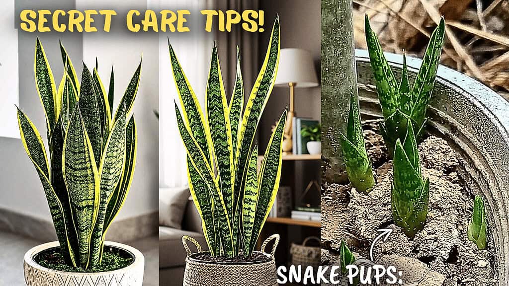 Snake Plant Care Tips For Beginners!