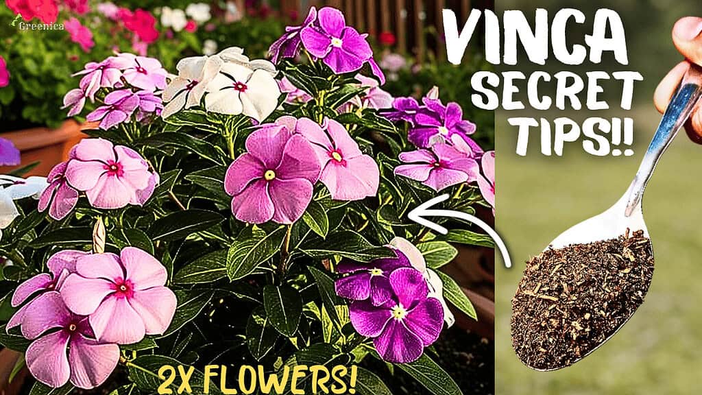 Vinca Plant SECRET Care Tips, That Doubles Flowering!